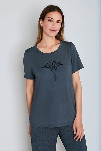 JOOP Pyjamaoberteil "Luxe" mit dezenter Logostickerei günstig online kaufen