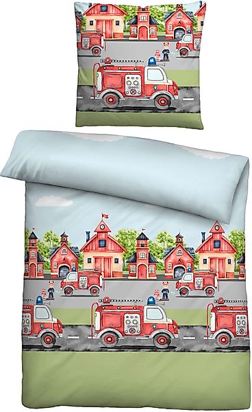 Biberna Kinderbettwäsche "0004523" 2 Stk. tlg. wohlig warm + weich, pflegel günstig online kaufen