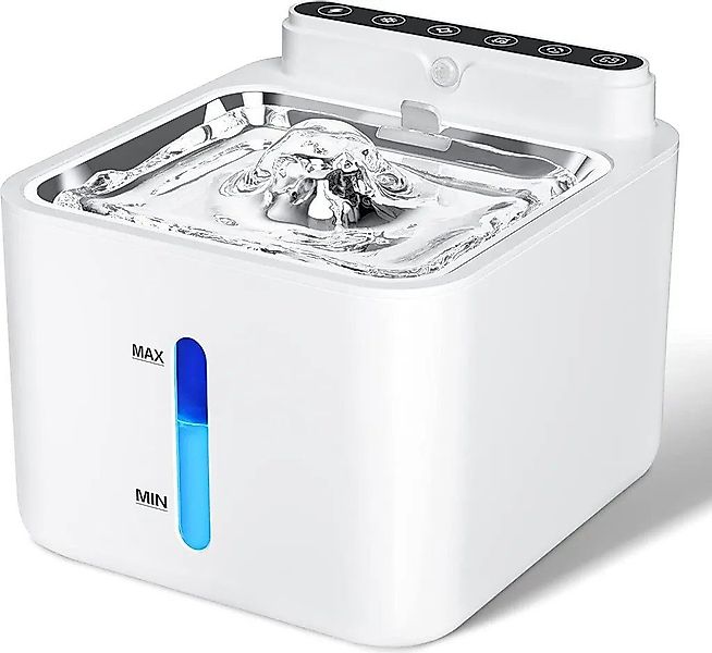 Novzep Trinkbrunnen Katzen Trinkbrunnen mit Bewegungsmelder,3L günstig online kaufen