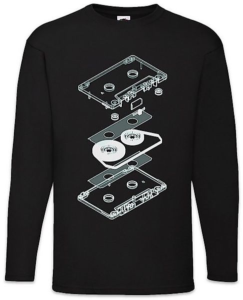 Urban Backwoods Langarmshirt Explosion Audio Cassette Langarm T-Shirt 80s K günstig online kaufen