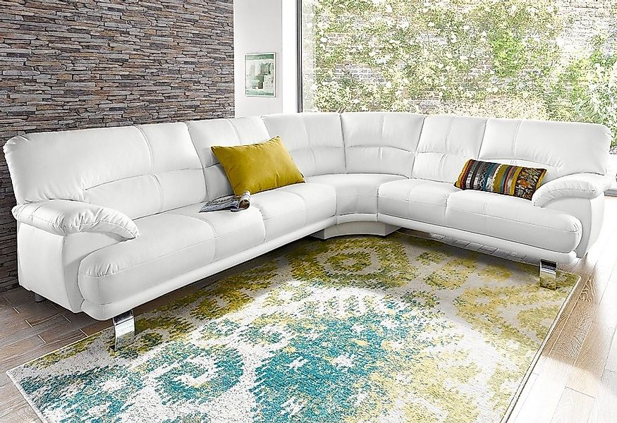TRENDMANUFAKTUR Ecksofa "Cecilia in italienischem Design, modern und komfor günstig online kaufen