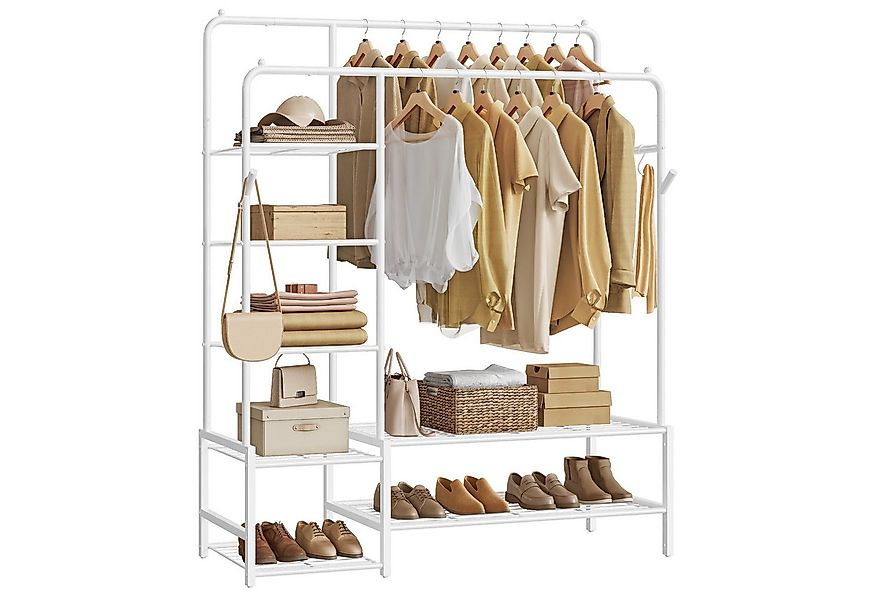 SONGMICS Kleiderständer, Kleiderständer, offene Kleiderstange, Garderobenst günstig online kaufen