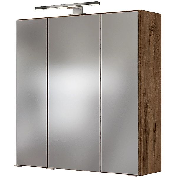 Held Möbel 3D-Spiegelschrank Verona 60 cm Wotaneiche günstig online kaufen