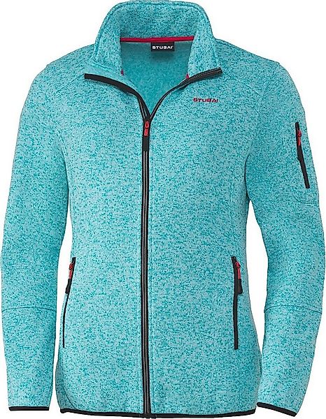 Stubai Strickfleecejacke leichte Übergangsjacke, schnelltrocknend mit Kapuz günstig online kaufen
