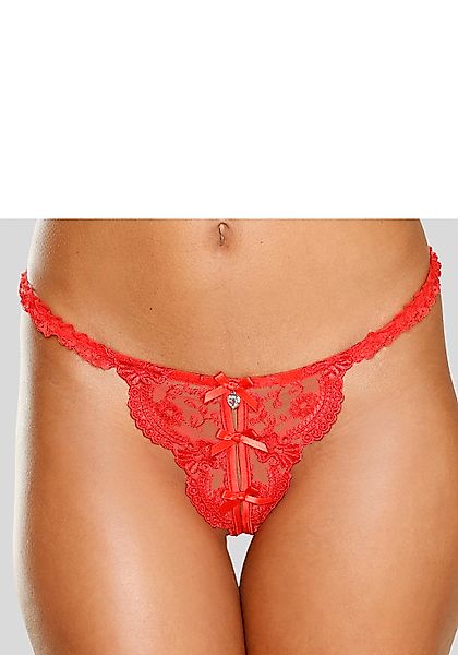 petite fleur gold String-Ouvert in sexy günstig online kaufen