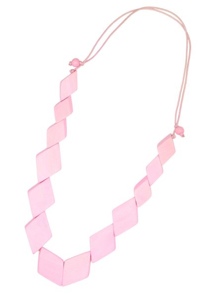 COLLEZIONE ALESSANDRO Lange Kette "Raute" aus Holzperlen in Rautenform günstig online kaufen