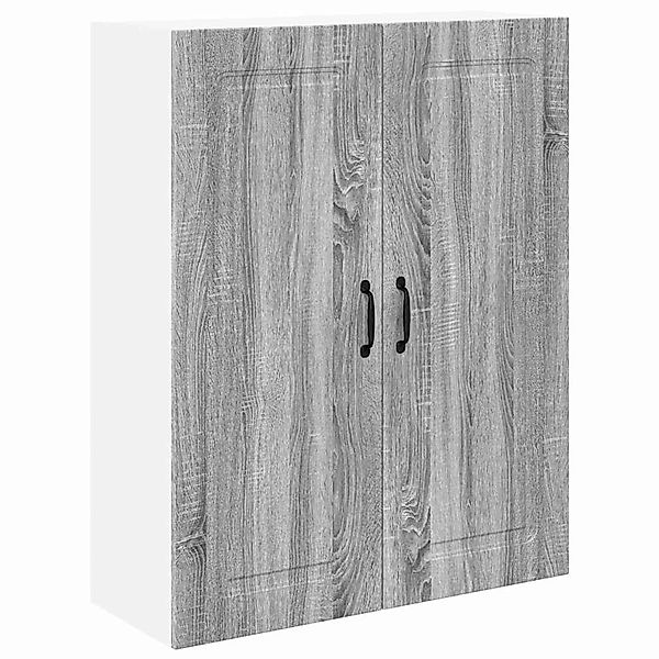 vidaXL Küchenwandschrank Graues Sonoma 80 x 31 x 100 cm Holzwerkstoff 88480 günstig online kaufen