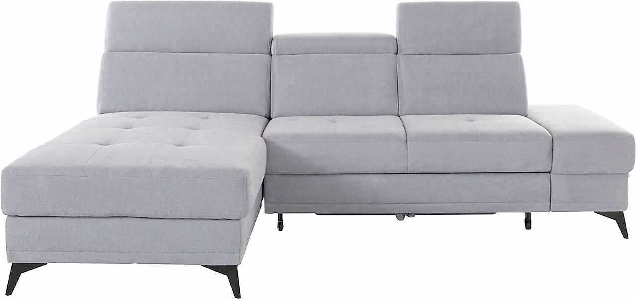 Home affaire "Cardiz L-Form" inkl.Kopfteilverstellung und Federkern wahlwei günstig online kaufen