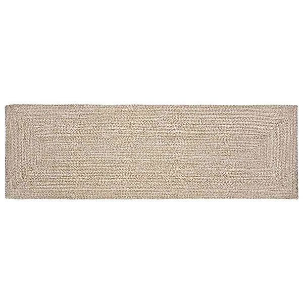 vidaXL Bereichsteppich Braun 60 x 300 cm Jute 42010469 günstig online kaufen