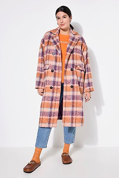 Studio Untold Wintermantel Karomantel oversized kuschelig günstig online kaufen