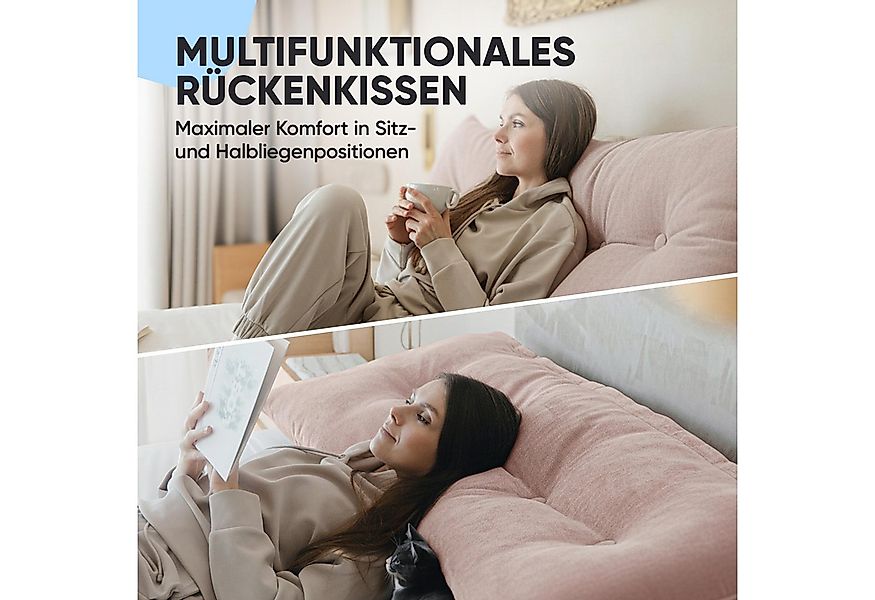 Björn&Schiller Rückenkissen Lesekissen für Bett und Sofa Keilkissen mit was günstig online kaufen