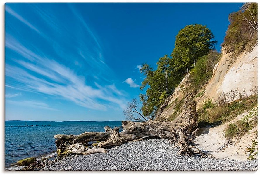Artland Wandbild »Kreidefelsen auf der Insel Rügen II«, Küste, (1 St.), als günstig online kaufen