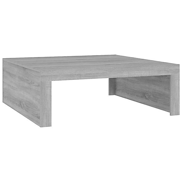 vidaXL Couchtisch Grau Sonoma 100x100x35 cm Holzwerkstoff 815997 günstig online kaufen