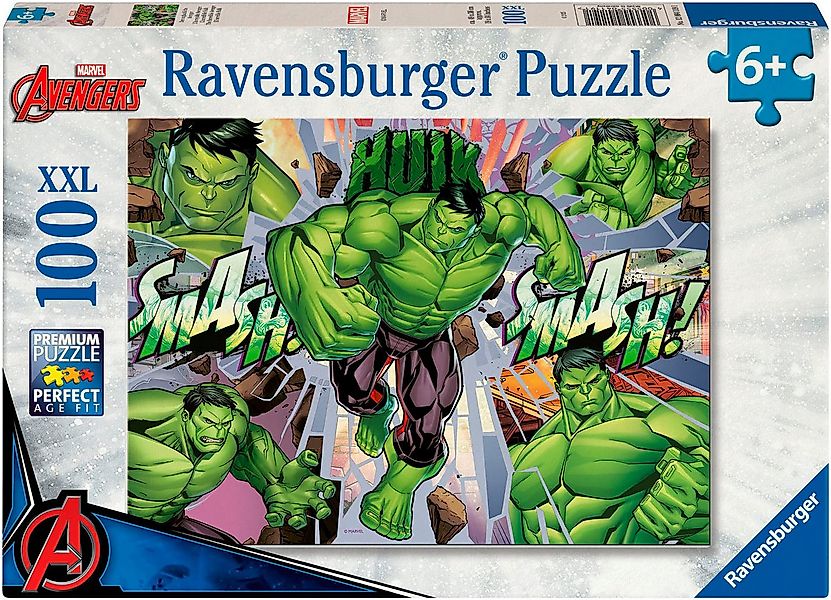 Ravensburger Puzzle Marvel Avengers - Der unglaubliche Avenger, 100 Puzzlet günstig online kaufen