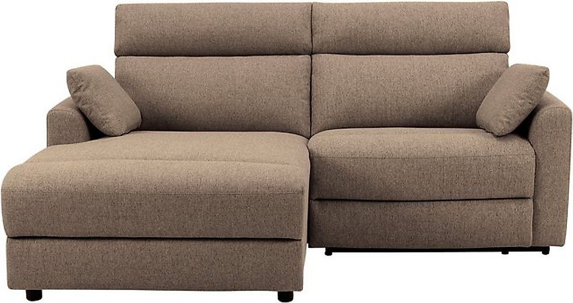INOSIGN Ecksofa JENNA, L-Form, 209cm, manuelle u. elektrische Funktion, mit günstig online kaufen