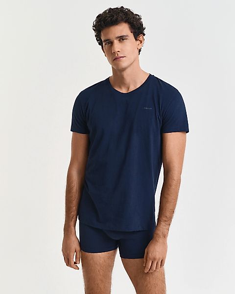 Gant Kurzarmshirt "C-NECK T-SHIRT 2-PACK", Mit Rundhalsausschnitt günstig online kaufen