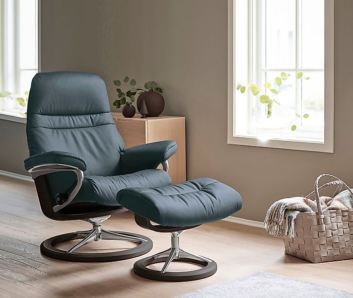 Stressless Relaxsessel "Sunrise", mit Signature Base, Größe M, Gestell Weng günstig online kaufen