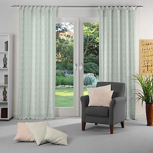 Wirth Vorhang »Telfort« Schlaufen 1 Stk. tlg. günstig online kaufen