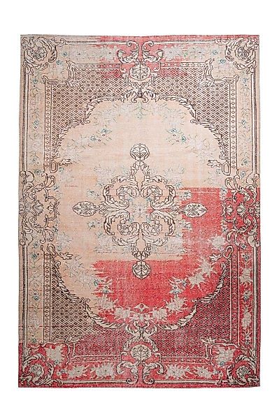 Qiyano Teppich Kurzflorteppich Hikina 500 Rot günstig online kaufen