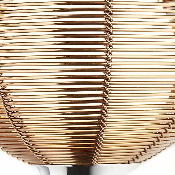 Wandleuchte Relax in Bronze und Chrom günstig online kaufen