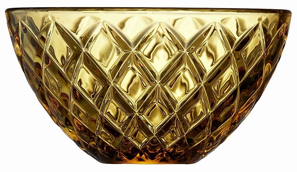 Lyngby Schüsseln, Schalen & Platten Sorrento Schale Glas amber 12 cm Set4 ( günstig online kaufen