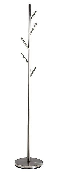 Home4You Kleiderständer Garderobenständer, Höhe 170 cm, Edelstahl, mit 5 Ha günstig online kaufen