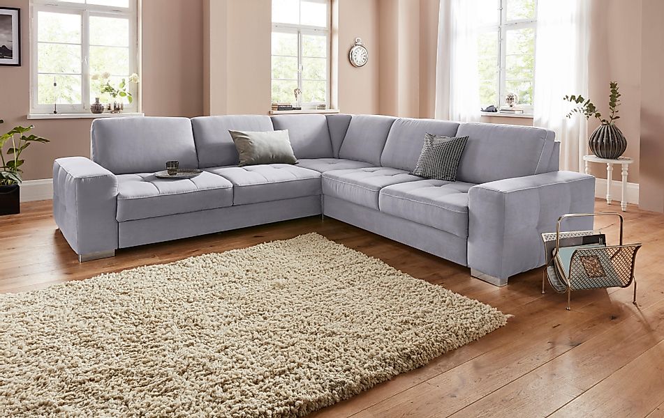 sit&more Ecksofa Santorini L-Form, mit Federkern günstig online kaufen