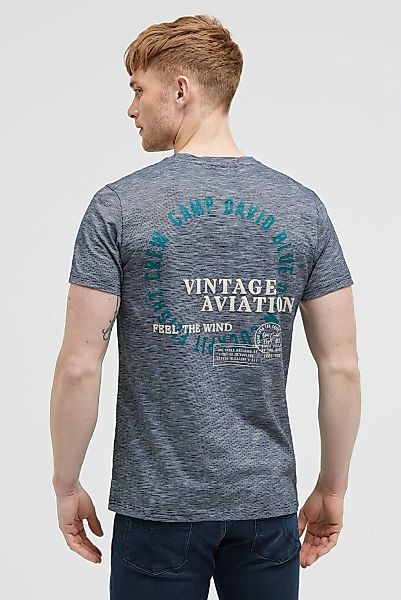 CAMP DAVID Rundhalsshirt, mit Kontrastnähten günstig online kaufen