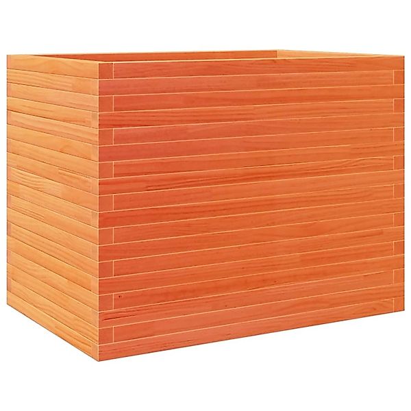 vidaXL Pflanzkübel Wachsbraun 90x60x68,5 cm Massivholz Kiefer 3282501 günstig online kaufen