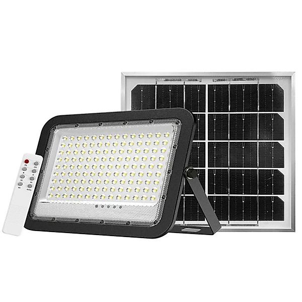 ENOVALITE Solarstrahler PRO 50W 800lm 6500K Kaltweiß IP65 Außenstrahler Sol günstig online kaufen
