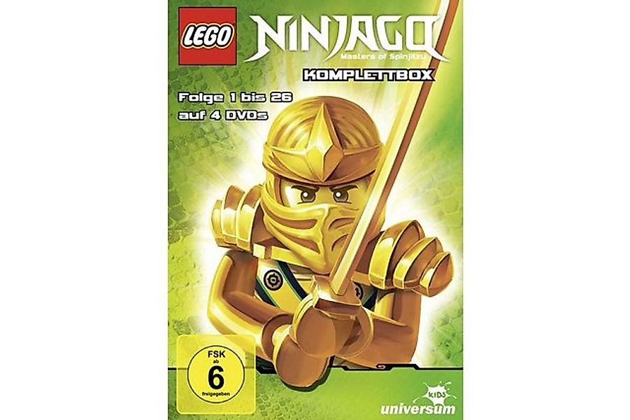 UNIVERSUM* DVD LEGO Ninjago (Komplette Serie mit 2 TV Specials) günstig online kaufen