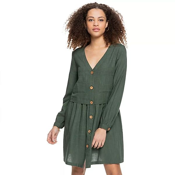 Roxy Vanity Wish Kurzes Kleid XS Thyme günstig online kaufen