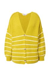 Studio Untold Strickjacke Strickjacke oversized Bretonstreifen günstig online kaufen