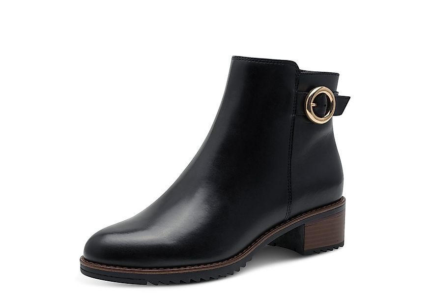 MARCO TOZZI Stiefelette, Blockabsatz, Businessschuh mit paktischem Innenrei günstig online kaufen