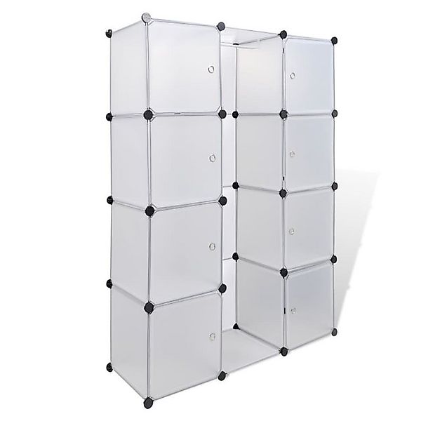 vidaXL Kleiderschrank Kleiderschrank Modularer Schrank mit 9 Fächern 371151 günstig online kaufen