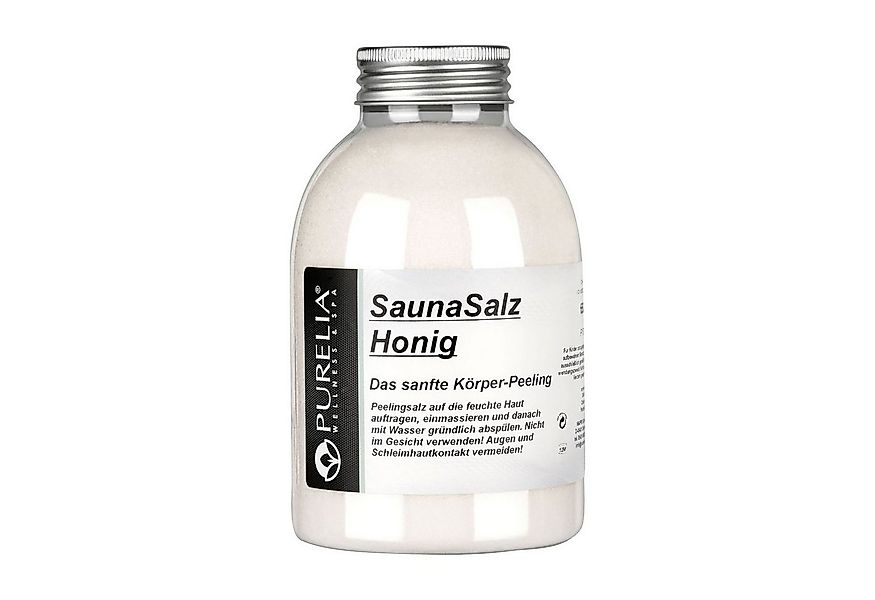 Purelia Sauna-Aufgussset PURELIA Sauna Salz Honig 650g Peelingsalz Sauna Sa günstig online kaufen