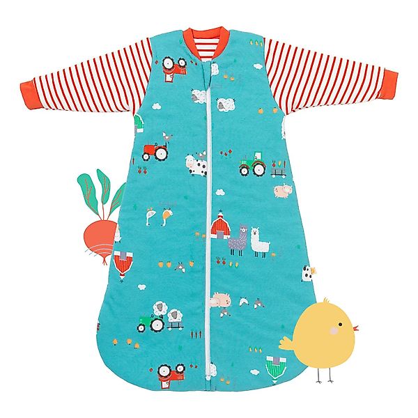 Schlummersack Kinderschlafsack Bio Babyschlafsack, 3.5 Tog günstig online kaufen