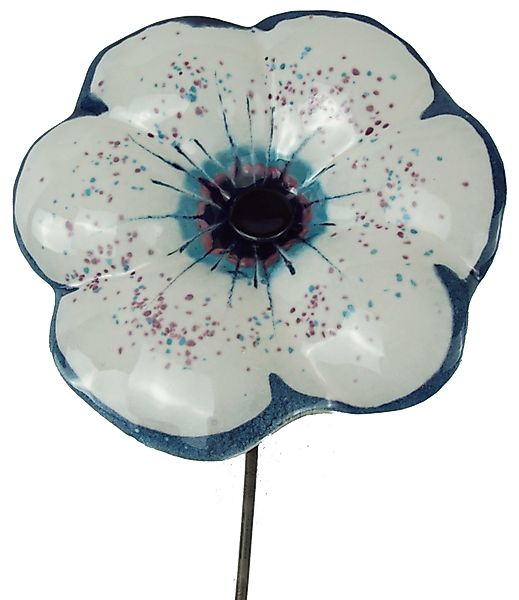 Cwwn Gartenstecker Zauberhafter Gartenstecker Glasblume ca. günstig online kaufen
