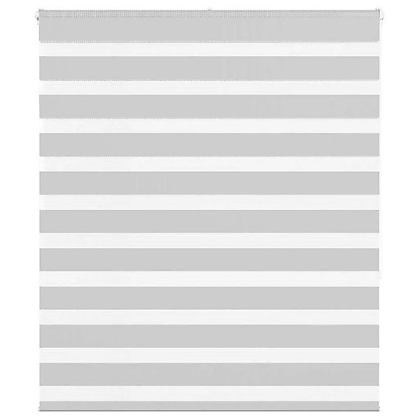 vidaXL Doppelrollo Hellgrau 125x150 cm Stoffbreite 120,9 cm Polyester 40144 günstig online kaufen