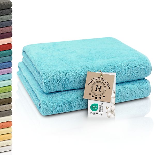 ZOLLNER Badetücher, Walkfrottier (2-St), 100 x günstig online kaufen