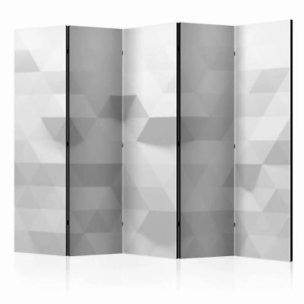 artgeist Paravent Harmony of Triangles II [Room Dividers] grau Gr. 225 x 17 günstig online kaufen