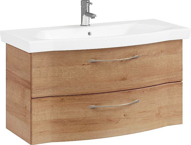 Saphir Badmöbel-Set "6005 Sprint Keramik-Waschtisch, 97 cm breit", (1 St.), günstig online kaufen