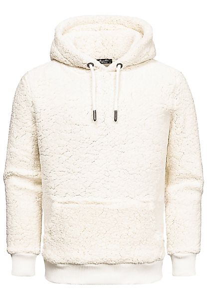 Amaci&Sons Kapuzenpullover CARNEY Kapuzenpullover Teddyfell Herren günstig online kaufen