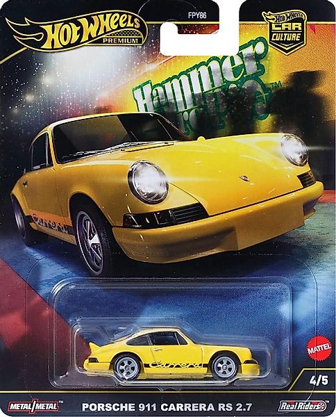 Mattel® Spielzeug-Auto Mattel FPY86, HRW07 - Hot Wheels Porsche 911 Carrera günstig online kaufen