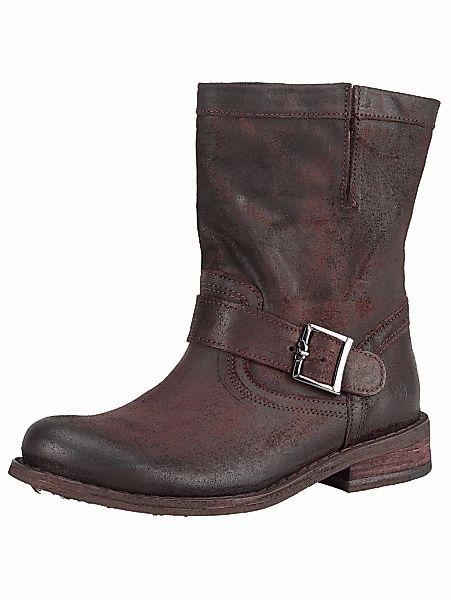 Felmini Bikerboots "Felmini Stiefelette Veloursleder" günstig online kaufen