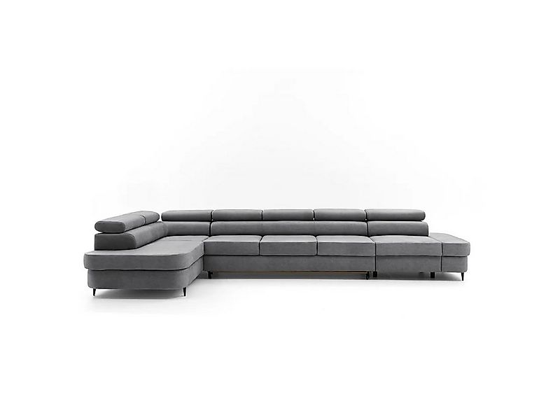 Muffo Ecksofa PRIAM XXL, Funktion Schlafen, elegante einfache Form günstig online kaufen