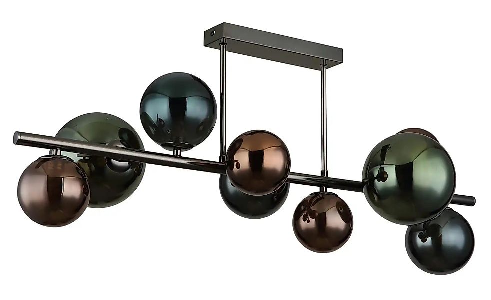 Globo Lighting Deckenleuchte  Riha ¦ grau ¦ Maße (cm): B: 28 H: 35,8 Lampen günstig online kaufen