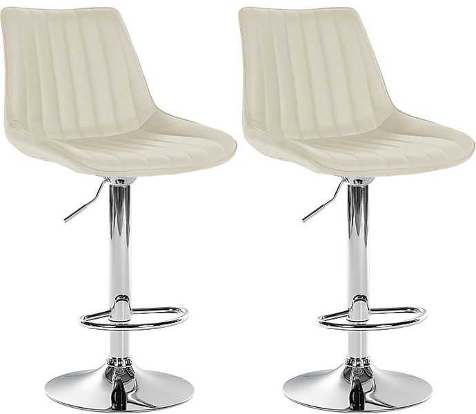 CLP Barhocker Toni Kunstleder (2er Set, günstig online kaufen