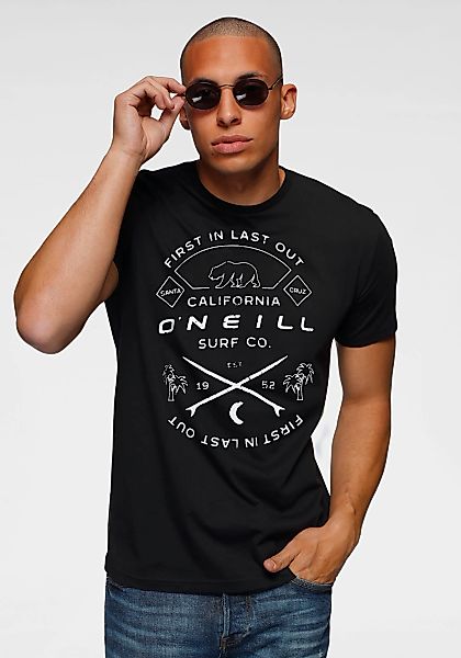 ONeill T-Shirt "JACK ONEILL MUIR T-SHIRT" normale Passform, sportlicher Sti günstig online kaufen