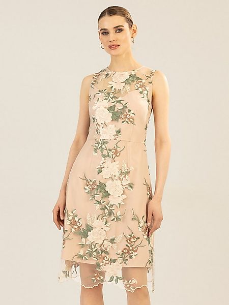 Apart Cocktailkleid mit plastischem Blumenmuster günstig online kaufen